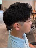 刈り上げショート/アップバング/フェード/千葉駅/森茂樹