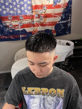 サンアンドマーリィズバーバー 駅前店(SON&MARLEY'S BAR BER) 漢のクロップ　スキンフェード　本厚木駅　神奈川