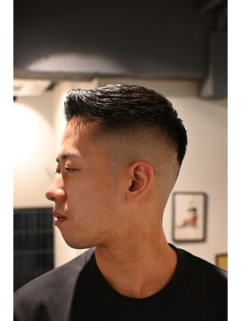 新宿/大人ヘア/ウェーブアップ/スキンフェード