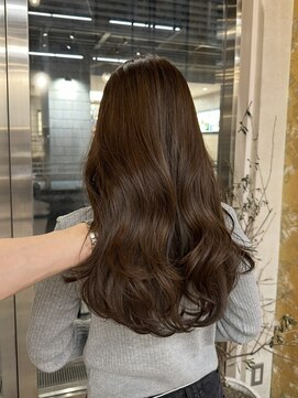 エレン 新百合ヶ丘店(ELEN) ブリーチ無しの明るめベージュ