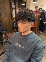 ヴァンガードマン 早稲田(vanguardman)&nbsp;ポイントハイライト/スパイラル/プードルスタイル