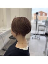 トイロ ウィステリア(toiro wisteria)&nbsp;シアーブラウン×刈り上げショート