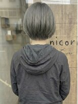 ニコリヘアワークス(nicori hair works) ショート×グレージュ3