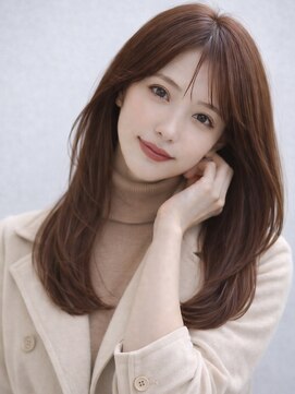 リリアーナ(LILIANA) 池袋 グレーブラウン 大人ロング パープルブラウン 髪質改善