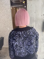 ラニヘアサロン(lani hair salon)&nbsp;ハイトーンピンク/ペールピンク/ピンクカラー/ブリーチ/ボブ