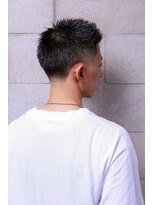 チルチェア 横浜(CHILL CHAIR)&nbsp;アップバングショート×フェード <横浜駅/バーバー/理容室/床屋>