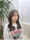 レイヤーカット/ナチュラルグレージュ