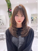 オーロ Costa西宮北口(ORO) 美髪レイヤーカット/顔まわりレイヤー/くびれミディアムレイヤー