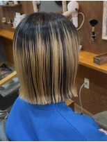 ヘアーサロン アトリエ(Hair salon ATORIE)&nbsp;ミディアムヘアタッセルボブ