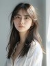 【透明感ある美髪へ】カット+選べるカラー+プリフィカTr ¥16,100