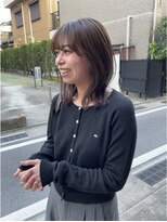 キー(kii) 透明感カラー/ミディアム/ボブ/福岡/今泉/半個室サロン