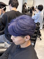 リード 渋谷店(REEED)&nbsp;《メンズブリーチカラー》ブルーパープル