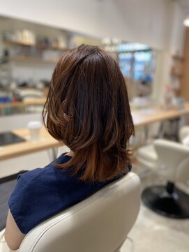 パッセージ ダブリュー 八幡山(hair make passage .w) くびれウルフ