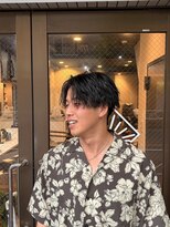 スウェル 押上店(Swell)&nbsp;緩め縦落ちツイスパで叶える大人の色気ヘア