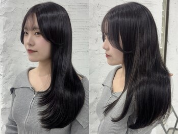シーン(scene)の写真/【触れたくなる髪】《韓国カラー》×《韓国艶髪》どちらも必須!自分史上最高の艶髪へ☆韓国レイヤーカット