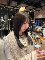 オーガニックトリコ 所沢(organic+tricot)&nbsp;秋ヘア／オリーブベージュ／イルミナカラー／透明感カラー