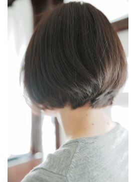 ヘアーアンドアトリエ マール(Hair&Atelier Marl) 【Marlお客様スタイル】アンティークブラウンのショートボブ
