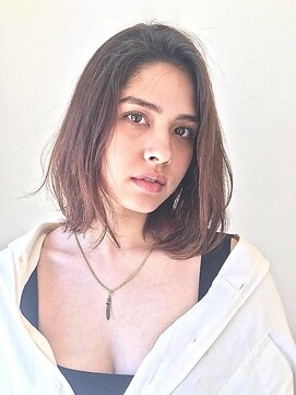 ヘアメイク フレンシア(hair make flencia) 抜け感がお洒落な無造作ミディアム