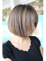 シエル ヘアーメイクアップ(CieL hair make up)&nbsp;#バレイヤージュ #３Dカラー #エアタッチ #ボブ #ベージュカラー