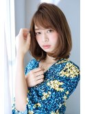 ストレート内巻きワンカールミディアム★