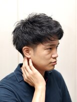 ヘアーアンドグルーミング ヨシザワインク(HAIR&GROOMING YOSHIZAWA Inc.)&nbsp;【ヨシザワ人形町】スマートマッシュツーブロックアップバング