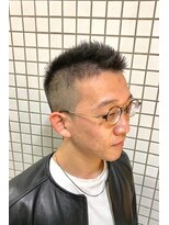 エヌドットバーバー ヒロオ(N.BARBER HIROO) ソフモヒナチュラルフェード<広尾><理容室><学割U24>