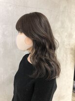 アルバム 渋谷パルコ(ALBUM) グレージュロング_外ハネボブセクションカラー_ba393503