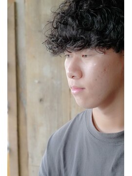 ヘアー グランジ プラス(hair Glunge Plus) 【最旬メンズスタイル】マッシュウルフパーマ