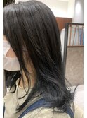 韓国風♪ロングレイヤー×ハイ透明カラー