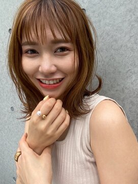 ビオ アンド ネイチャー 恵比寿(Bio & Nature) 愛され★大人可愛いくびれ薄めバング