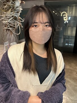 イトシテ インナーベージュカラー　【鎌田　隆雅】