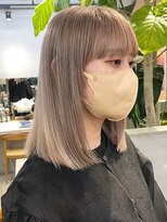 サンクプロジェクト(cinq PROJECT)&nbsp;ミルクティーベージュダブルカラーインナーカラーケアブリーチ