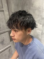 サイファー 心斎橋(CIPHER.) 大人スパイラルパーマ1