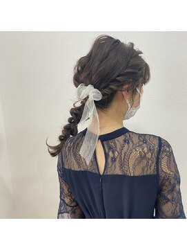 タイドヘアー(tide hair) ヘアセット