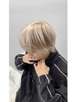 ペレ 渋谷(PELE)&nbsp;黒髪/グレーベージュ/ハイトーン/ブリーチ/渋谷