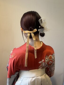 スタイル 横浜(STYLE) タイトアレンジ　卒業式ヘア