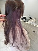 【NEST 熊谷】インナーパープルカラー