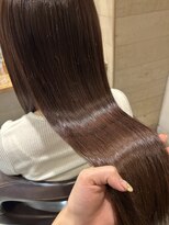 アルーシェ 新宿店(Alushe) チョコレートカラー  髪質改善トリートメント