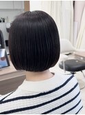 襟足スッキリ「コンパクトボブ」