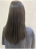 ハイライト/グレージュ/透明感