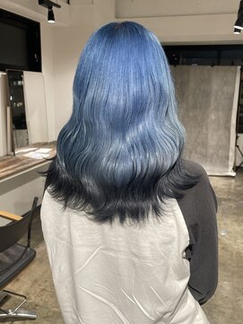 ザ オーダー(THE ORDER) デザインカラー/ケアブリーチ/ハイトーン/水色/個性派