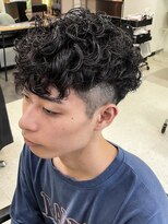 グッドタイムエフティフィフス 横浜西口(GoodTimes ft.fifth)&nbsp;横浜シャドウパーマ波巻きスパイラルパーマ緩めマッシュウルフ