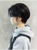 ショートくびれヘア顔周りレイヤー_ba333971