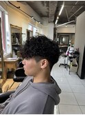 スパイラルパーマ スペインカール フェードカット 海老名