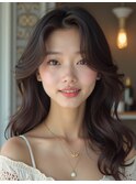 韓国くびれヘア_調布ワイドバング外ハネボブ美髪のススメ