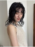 ミディアムパーマ
