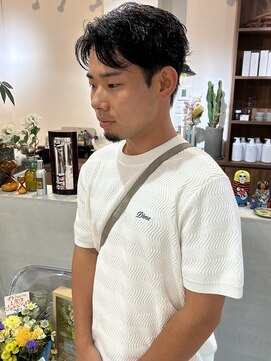 ウィム(wim) 『毛流れパーマ』刈り上げショート/アップバングショート