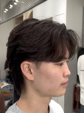 フィフス 渋谷(fifth) 渋谷無造作パーマシャドウパーマフェザーパーマセンターパート