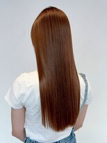 アイティーバイアルバム 松戸店(IT by ALBUM)&nbsp;似合わせカットロングオリーブベージュ韓国ヘア_ba565601