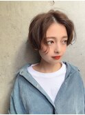 髪質改善/大人ガーリー/似合わせカット/ショートボブ前髪/仙台